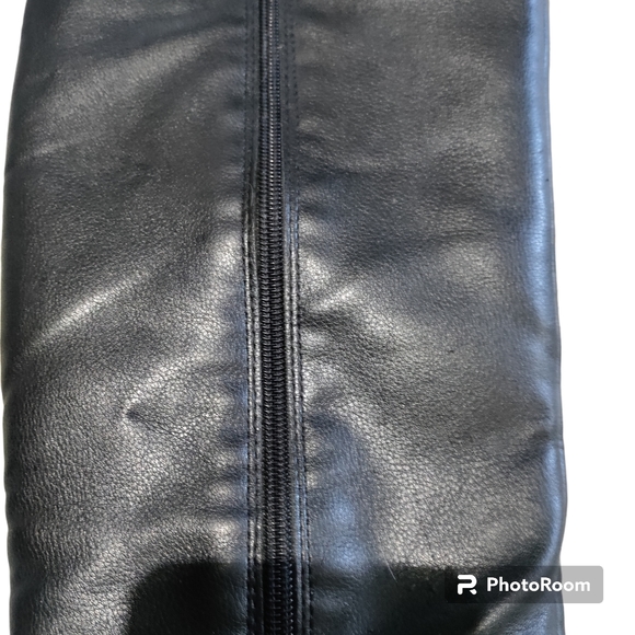 Black long boots size 8.5 - Picture 8 of 12